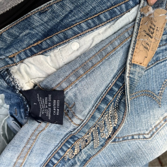 Milan jeans boot/straight cut, size 7 - Picture 3 of 3